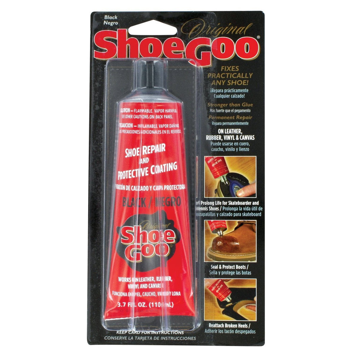 Shoe Goo Adhesive & Sealant 3.7 Fl.Oz. Black – Black Sheep Skate Shop
