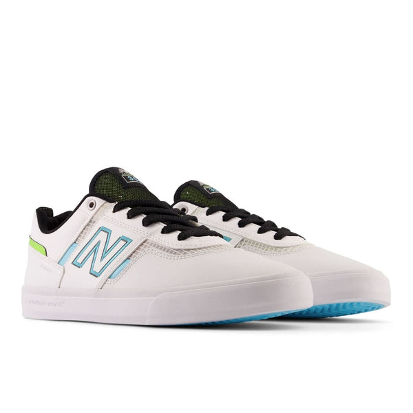 NEW BALANCE 306WAV WHITE WITH AQUA SKY 8.5